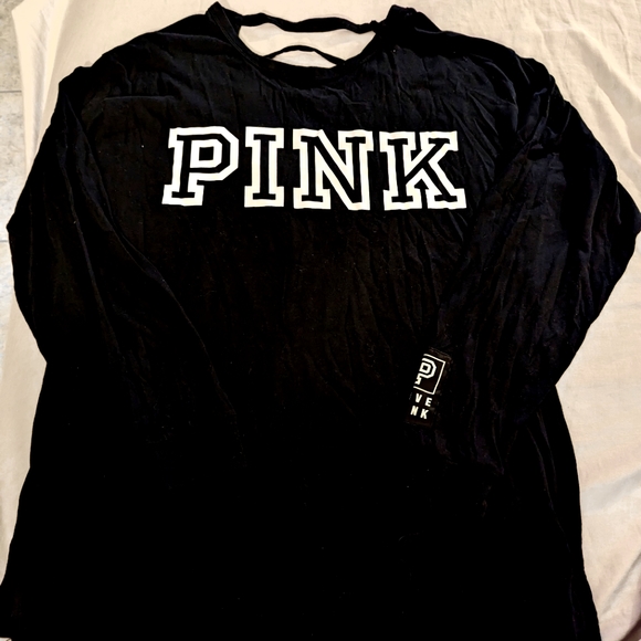 NWOT Black PINK VS Long sleeve shirt - Picture 1 of 3